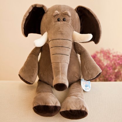 Jungle Animal Plush Toy (Elephant)