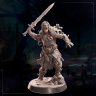Roland Frostgriff, The Barbarian Man Figure (Unpainted)