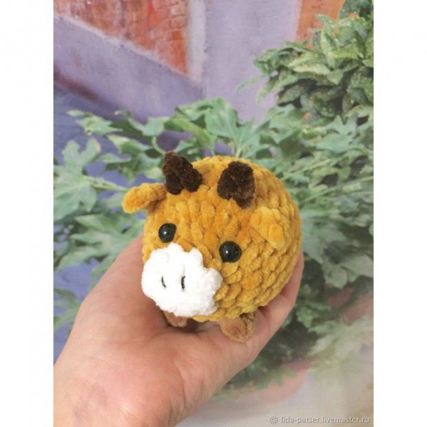 Bull (8 cm) Plush Toy