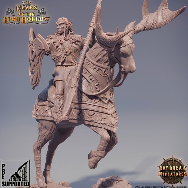 A spearman from a gang of marauders Figure (Unpainted)