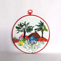 House in nature Panel