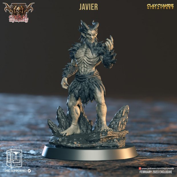 Javier Figure (Unpainted)