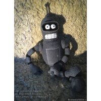 Handmade Futurama - Bender Plush Toy