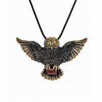 Handmade Wise Owl Pendant Necklace