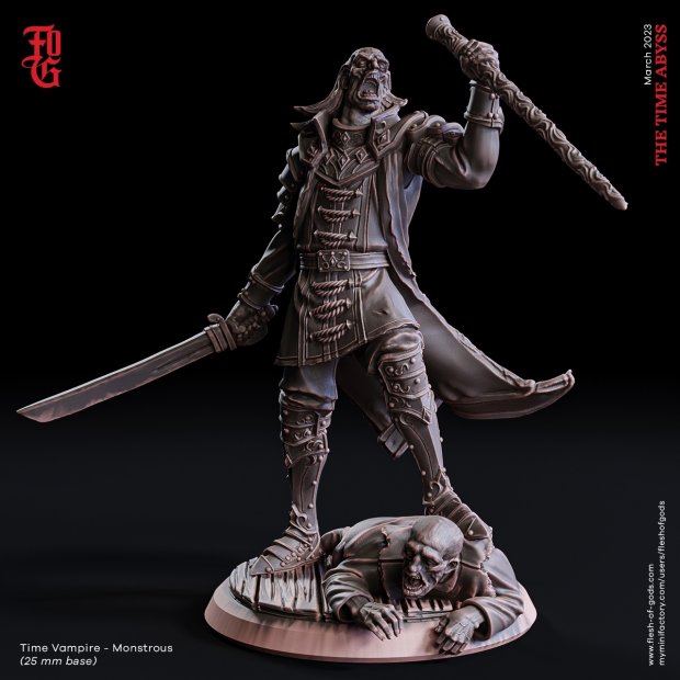 Time Vampire - Monstrous Figure (Unpainted)