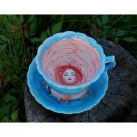 Fairy Flower Mug With Saucer