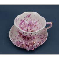 Crystals Mug With Saucer