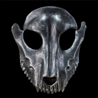 Silver Skull Face Mask