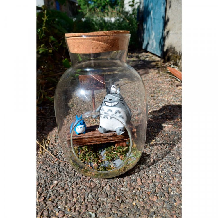 My Neighbor Totoro Glass Terrarium