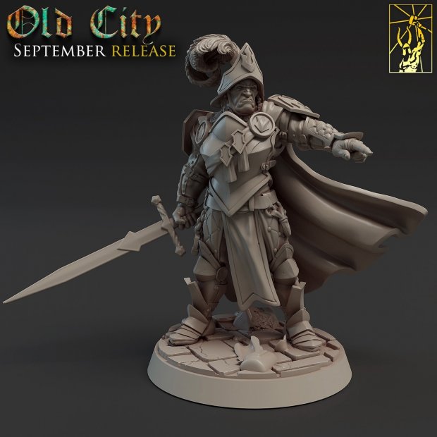 Captain of the Royal Guard Figure (Unpainted)