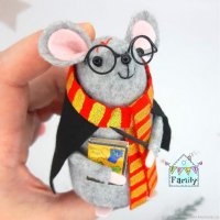 Mouse Harry Potter Plush Toy