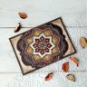 Golden Pattern Passport Cover
