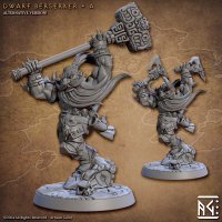 Dwarf Berserker 06 Figure (Unpainted)