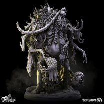 The Lord of the Cursed Ettins Is A Colossal Giant Figure (Unpainted)