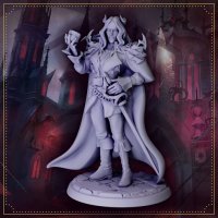 Count Strahd Von Zarovich - The Vampire from Ravenloft Castle Figure (Unpainted)