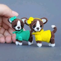 Micro Puppy Plush Toy