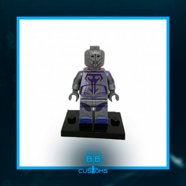 Sci-Fi Alien Bounty Hunter Minifigure
