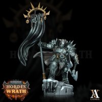 Dark Paladin with Banner Figure (Unpainted)