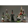 Kutuzov At Borodino With Soldiers 1812 Set Of 5 Figures