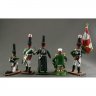 Kutuzov At Borodino With Soldiers 1812 Set Of 5 Figures