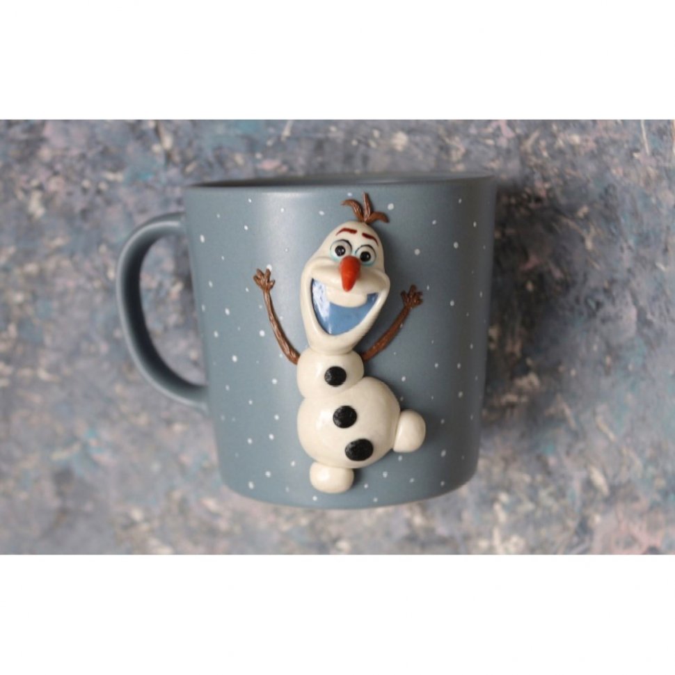 Olaf Glass Mug by Arribas – Frozen – Large – Personalized