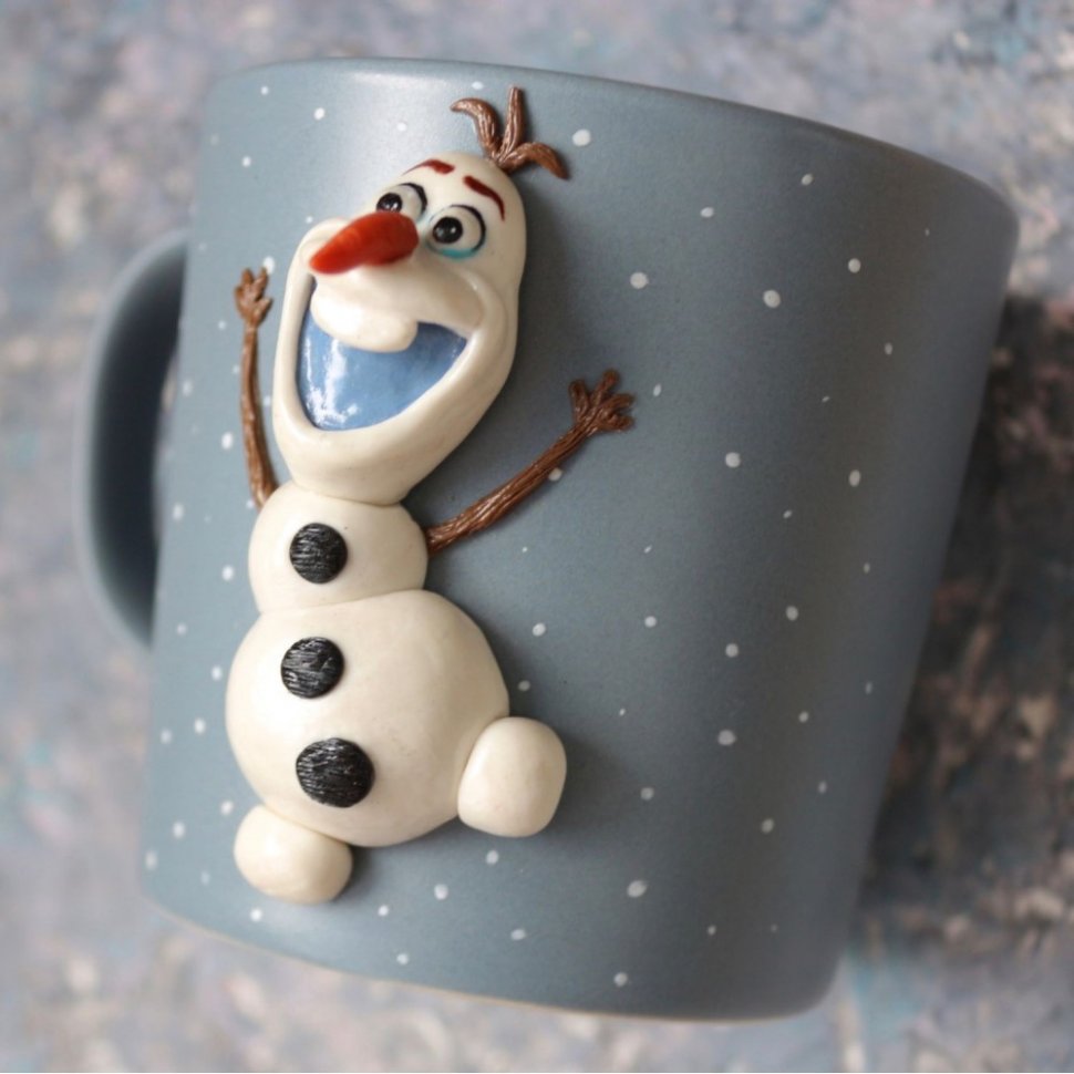 20 oz. Disney Frozen Olaf Sculpted Ceramic Mug