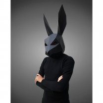 Rabbit Mask 3D Building Set