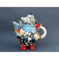 Alice In Wonderland - Crazy Tea Party V.2 Teapot