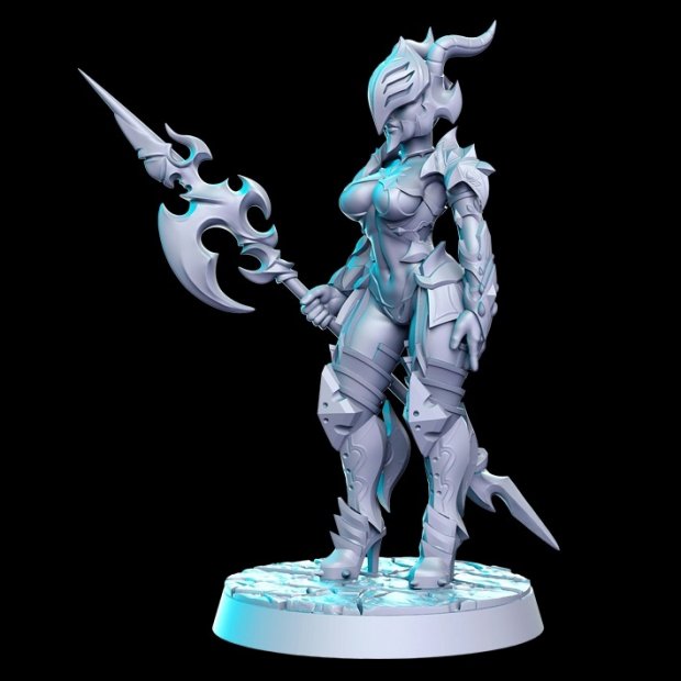 Knight in heels Figure (Unpainted)