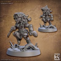 Deeproot Lurikeen 03 Figure (Unpainted)