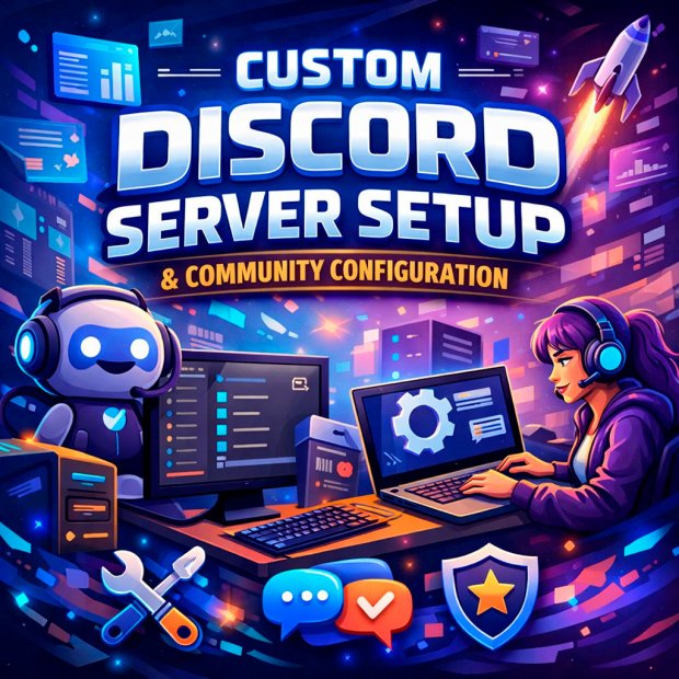Custom Discord Server Setup & Community Configuration