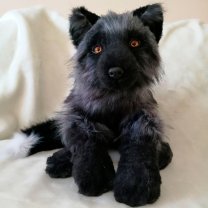 Black Fox Soft Toy