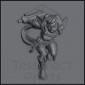 Gatarina, goblin rogue Figure (Unpainted)