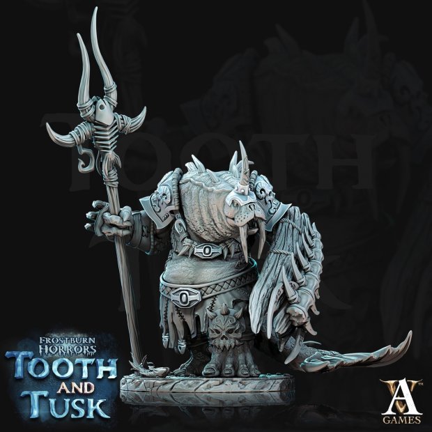Walrus guard Figure (Unpainted)