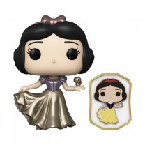 Funko POP Disney: Ultimate Princess Collection - Snow White (Gold) With Pin Figure