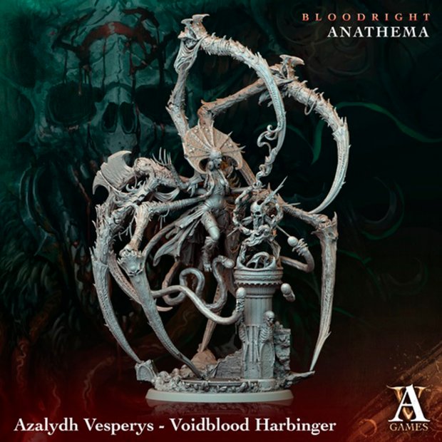 Azaloth Vesperis, Harbinger of the Abyss Figure (Unpainted)