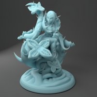 Shaya on the archispore Figure (Unpainted)
