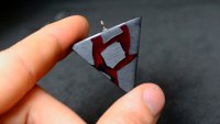 Lava Rift Pendant Necklace