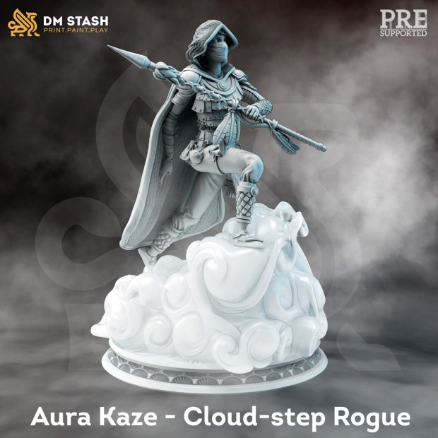 Aura Rogue Figure (Unpainted)