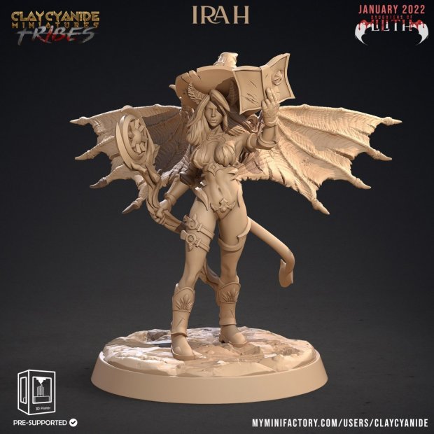 Irah Demon Figure (Unpainted)