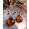 Amber Drops Earrings