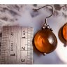 Amber Drops Earrings