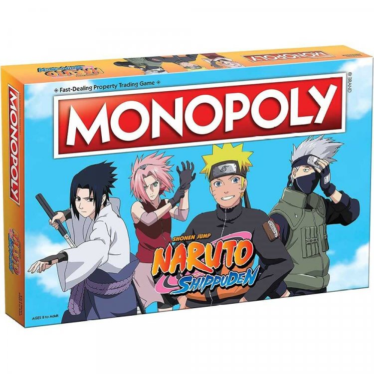 USAOPOLY Monopoly: Naruto: Shippuuden Board Game