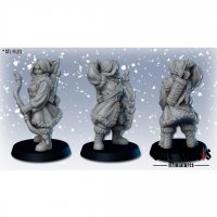Northern Archer Figure (Unpainted)