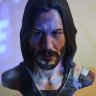 Cyberpunk 2077 - Johnny Silverhand (Keanu Reeves) Bust