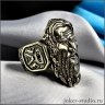 Runes and Jarl's face Ring