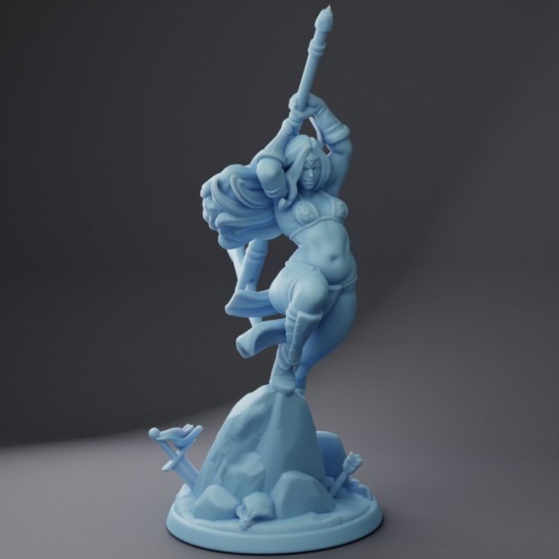Thitania the Barbarian Figure (Unpainted)