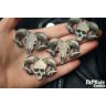 Horned Skull Pin Badge