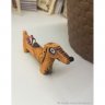 Dachshund Taxi Figure