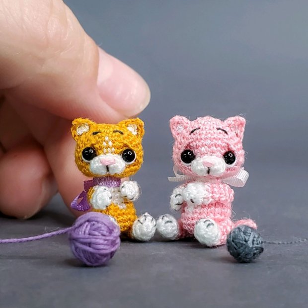 Micro Cat Plush Toy